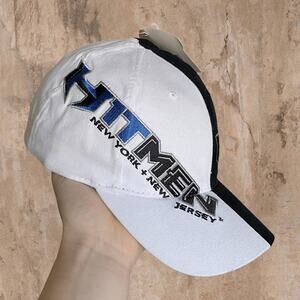 Vintage Y2K New York Hitmen XFL Hat OSFA Insane Drew Pearson Split NWT